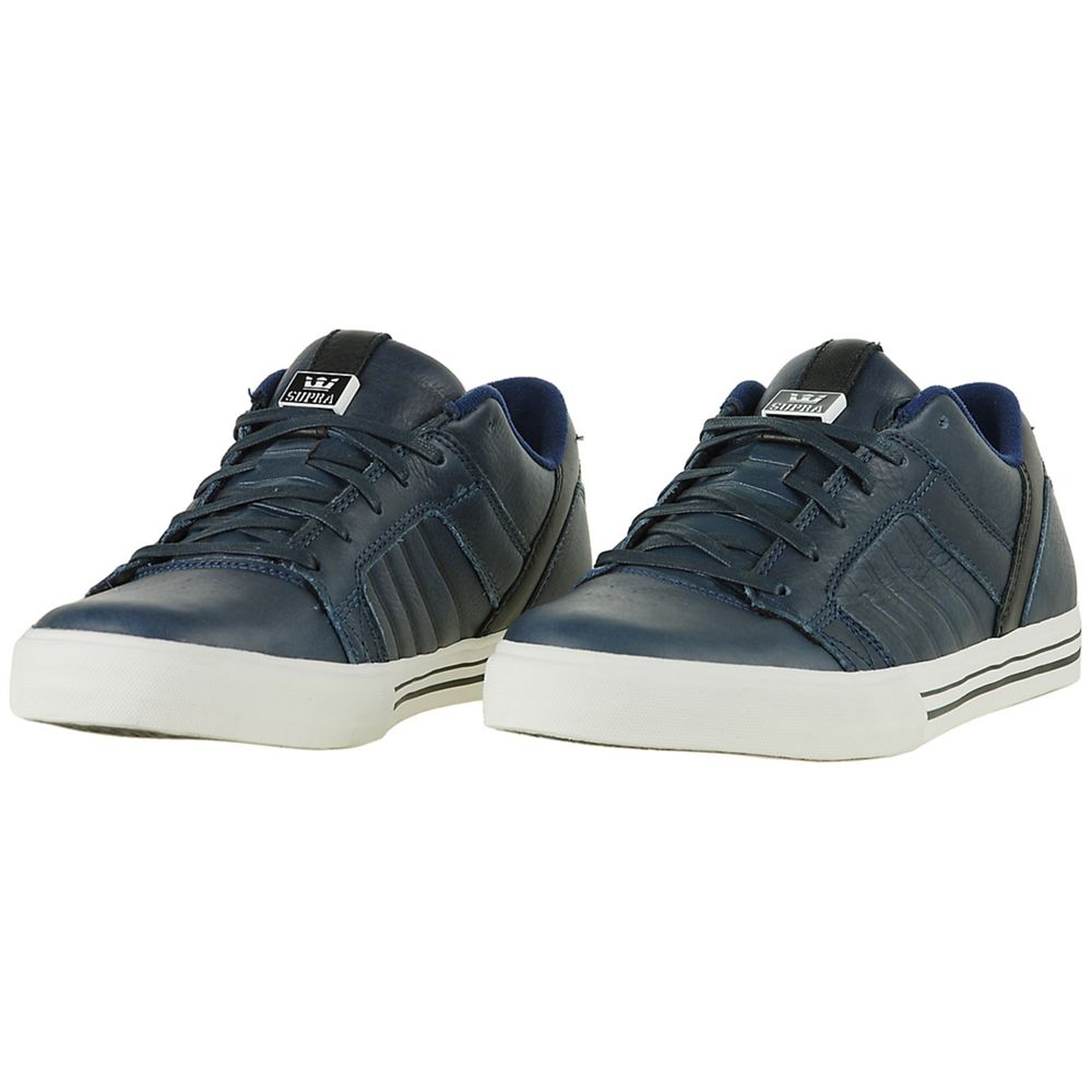 Baskets Basses Supra SkyLow 1.5 Bleu Marine Navy/Black Homme | QOH-21435256